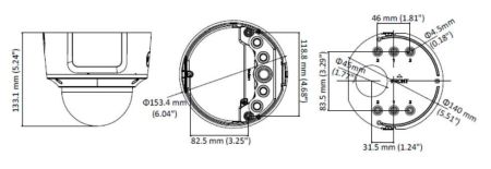 Антивандальная уличная купольная IP-видеокамера 2Мп HikVision DS-2CD2723G0-IZS