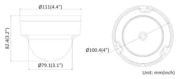 Антивандальная IP-камера 4Мп HiWatch DS-I402(C) (2.8 мм) с поддержкой PoE Антивандальная IP-камера 4Мп HiWatch DS-I402(C) (2.8 мм) с поддержкой PoE