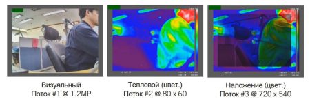 Тепловизионная двухсенсорная IP-видеокамера IDIS DC-TH2011 Тепловизионная двухсенсорная IP-видеокамера IDIS DC-TH2011
