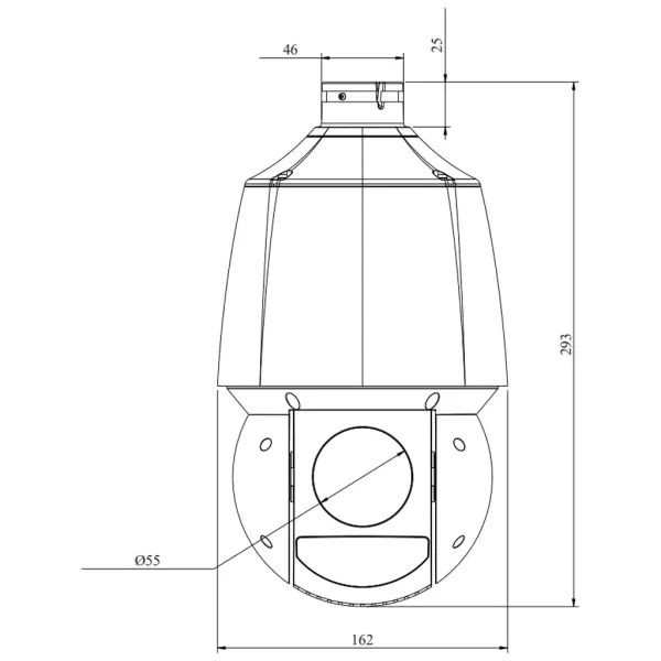 PTZ-видеокамера 2Мп RVi-2NCZ24716 (5-80) скоростная поворотная с обогревателем PTZ-видеокамера 2Мп RVi-2NCZ24716 (5-80) скоростная поворотная с обогревателем