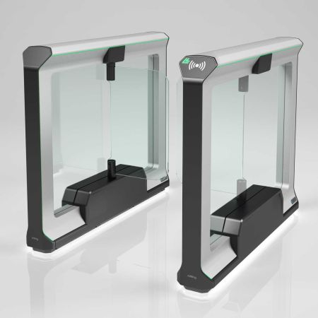 Боковая секция распашного турникета Magnetic mWing FMWI_AL Slave без створок