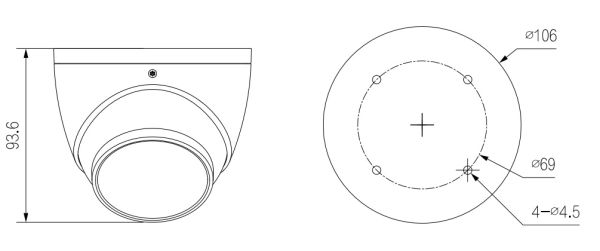 IP-видеокамера уличная 2Мп Dahua DH-IPC-HDW3241EMP-S-0360B-S2 IP-видеокамера уличная 2Мп Dahua DH-IPC-HDW3241EMP-S-0360B-S2