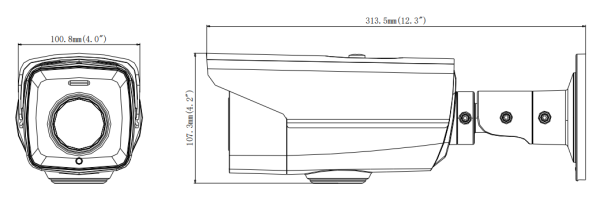 Уличная HD-TVI-камера 2Мп HiWatch DS-T226S (5-50 мм) с EXIR-подсветкой до 110м Уличная HD-TVI-камера 2Мп HiWatch DS-T226S (5-50 мм) с EXIR-подсветкой до 110м