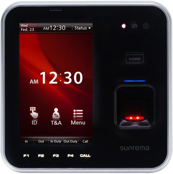 Биометрический терминал учета рабочего времени Suprema BioStation A2-OНPW