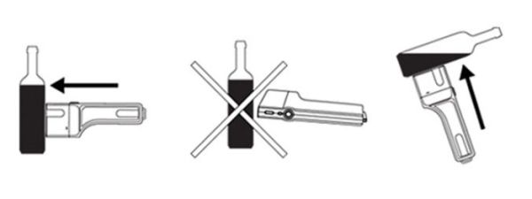 Детектор для бесконтактного обнаружения горючих и взрывчатых жидкостей Lqtest 2.8