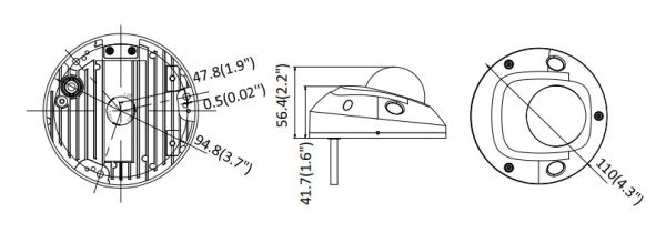 Миникупольная Wi-Fi IP-видеокамера 2Мп HikVision DS-2CD2523G0-IWS (4 мм) с EXIR-подсветкой до 10 м