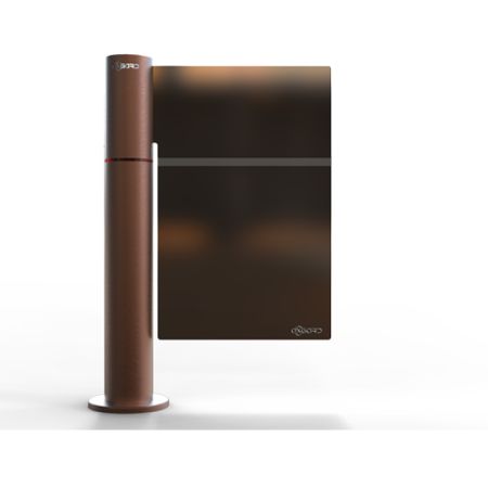 Калитка моторизованная Oxgard К-14 со стеклом 900 мм, крашенная