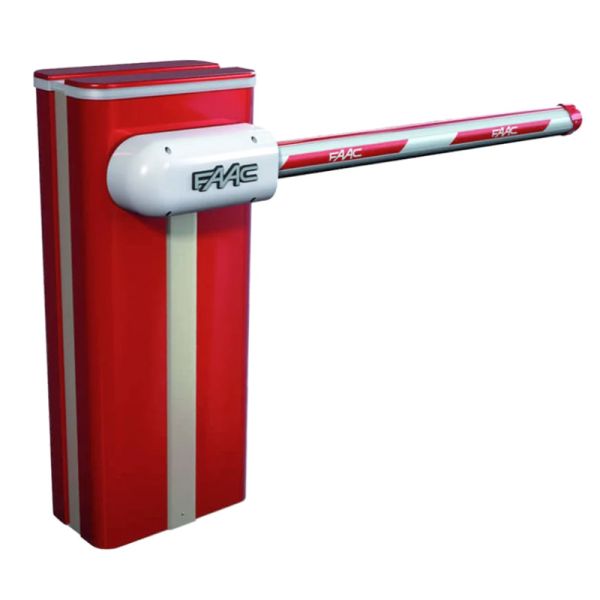 Комплект автоматического шлагбаума Faac B680H/8 c составной стрелой 8.3 м, дюралайт, лампа, батарея