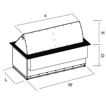 Блокиратор дорожный гидравлический HRB 600 (HRB-20R60), длина 2000 мм Блокиратор дорожный гидравлический HRB 600 (HRB-20R60), длина 2000 мм