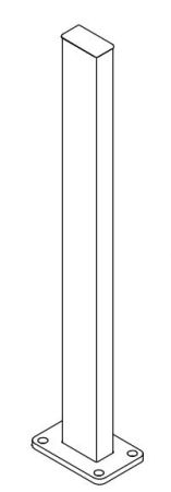 Стойка для фотоэлемента безопасности PERCo GDS1