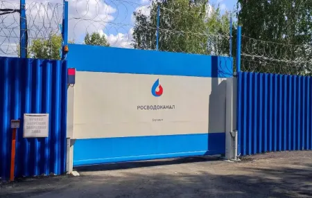 Противотаранные ворота ПВО-СБ 6000 откатные, электромеханические