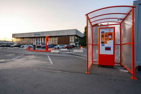 Автоматическая касса паркомат АП-ПРО 03- 1 Банк с банковским терминалом