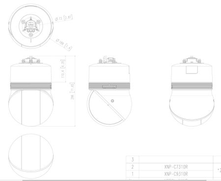 Антивандальная PTZ-видеокамера 8Мп Wisenet XNP-C9310R с искусственным интеллектом