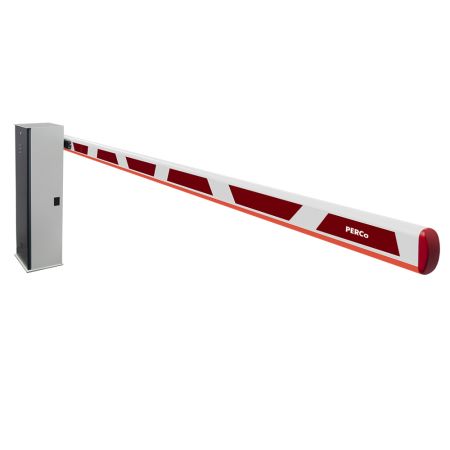 Шлагбаум автоматический PERCo GS14 с прямоугольной стрелой 3 м и встроенной системой обогрева