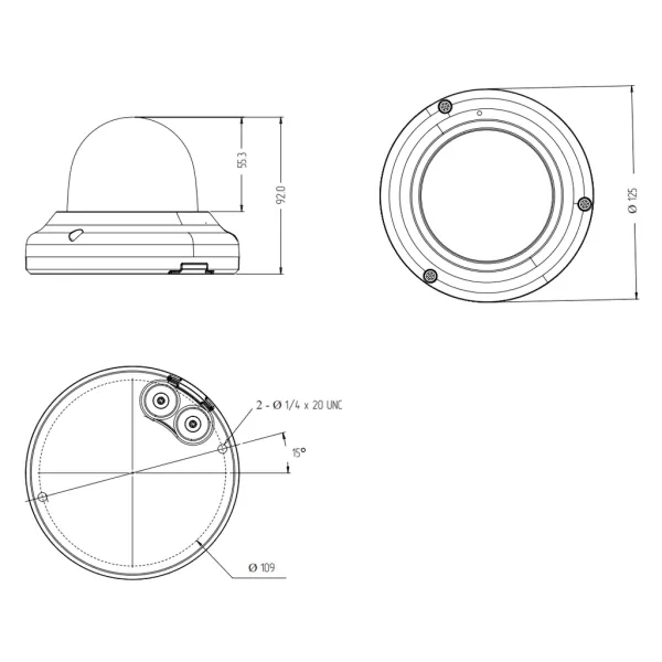 IP-видеокамера 8Мп Rubezh RV-3NCD8144 (2.8)