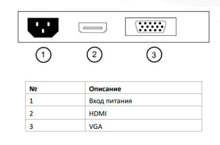 Монитор 23,8" HikVision DS-D5024FN57