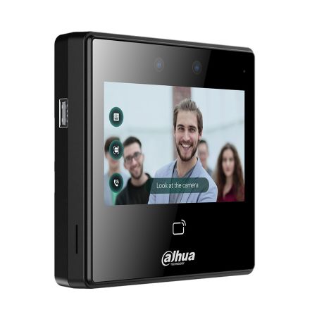 Биометрический терминал доступа AI Dahua DHI-ASI3213A-W с распознаванием лиц и Mifare карт Биометрический терминал доступа AI Dahua DHI-ASI3213A-W с распознаванием лиц и Mifare карт
