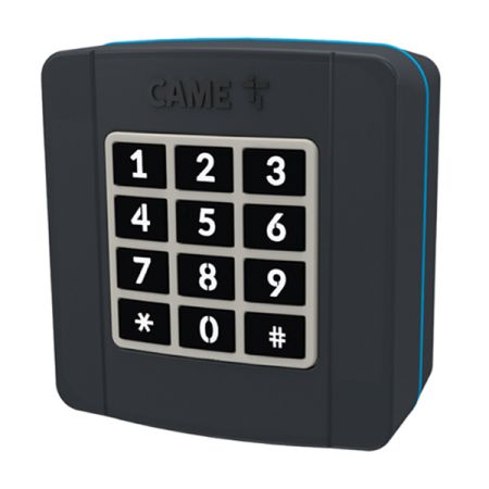 Клавиатура кодонаборная Came SELT1BDG, накладная, с синей подсветкой (806SL-0280) Клавиатура кодонаборная Came SELT1BDG, накладная, с синей подсветкой (806SL-0280)