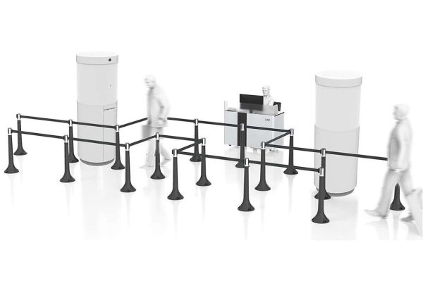 Рентгеновская система контроля человеческого тела Nuctech TH1800