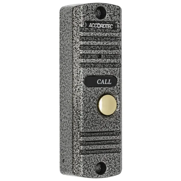 Вызывная панель AccordTec AT-VD305N SL серебро, с видеокамерой