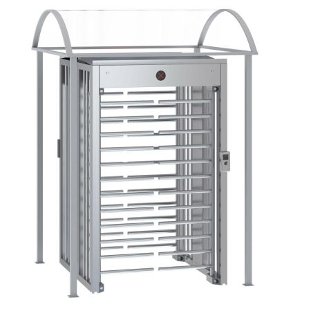 Полноростовой шлюзовой распашной турникет Блокпост Спектр СТ 6