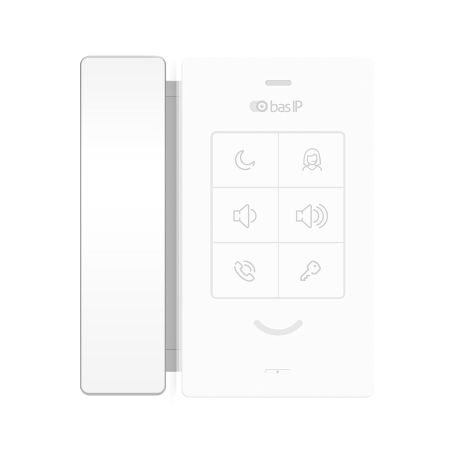 Аудиотрубка Bas-IP SP-SP Black для SP-03 White