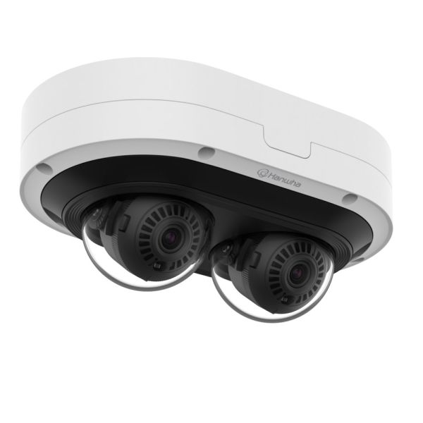 Мультисенсорная IP-видеокамера 2х 6Мп Wisenet PNM-12082RVD с 2-мя моторизованными объективами 3.5-6.7 мм