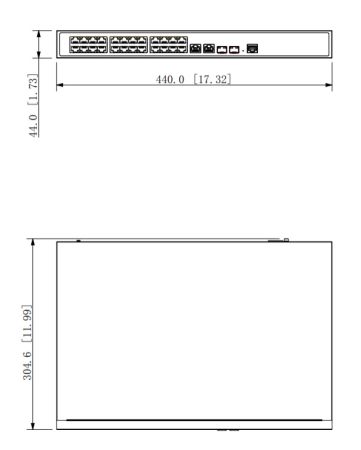 Управляемый POE коммутатор 26-портовый Dahua DH-PFS4226-24ET-360