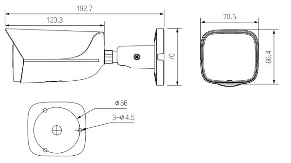 IP-видеокамера уличная 2Мп Dahua DH-IPC-HFW3241EP-S-0600B-S2