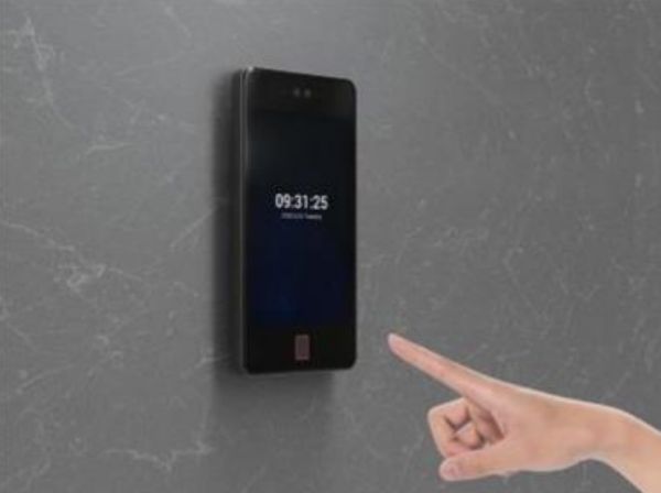 Биометрический терминал распознавания лиц и отпечатков Uface 8 Pro FP, настенный