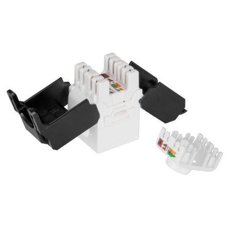 Модуль коммутационный ЛЮ-МКС-5e.8К39.Би, тип Keystone 180°, UTP,, кат.5e, самозажимной Модуль коммутационный ЛЮ-МКС-5e.8К39.Би, тип Keystone 180°, UTP,, кат.5e, самозажимной