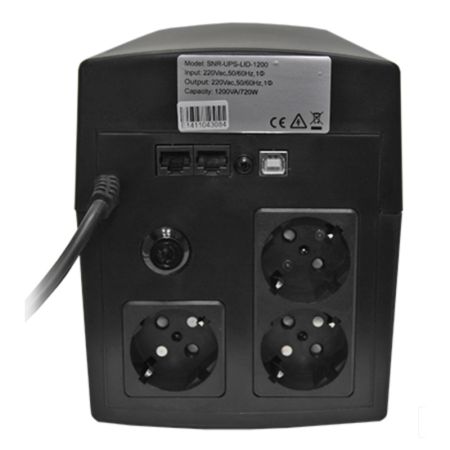 Источник бесперебойного питания SNR-UPS-LID-1200 Line-Interactive, 1200 VA