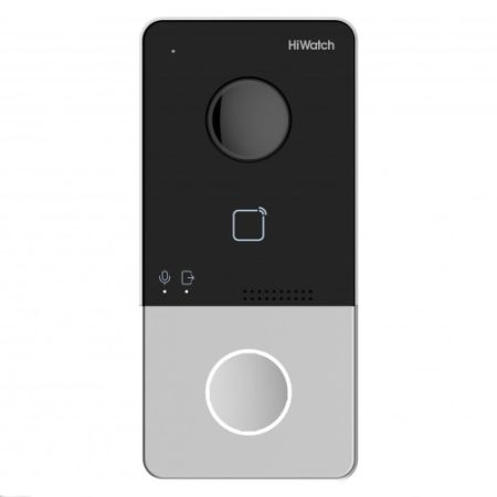 Вызывная панель видеодомофона HiWatch VDP-D2211W(B) с поддержкой карт Mifare, Wi-Fi и PoE
