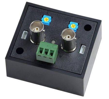 Усилитель видеосигнала SC&T CA101HD по коаксиальному кабелю RG59/6 до 800м