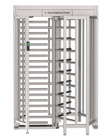 Турникет-шлюз полноростовой однопроходной Ростов-Дон ПР1Ш/3М2 НЕРЖ Турникет-шлюз полноростовой однопроходной Ростов-Дон ПР1Ш/3М2 НЕРЖ