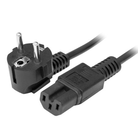 Кабель питания PC-SH-C15-10A-1.8, EU-Schuko/IEC320-C15, 220B, 10А, 1.8м Кабель питания PC-SH-C15-10A-1.8, EU-Schuko/IEC320-C15, 220B, 10А, 1.8м