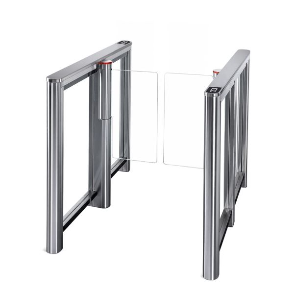 Турникет распашной PERCo ST-11S «Скоростной проход» с крышками из нержавеющей стали и створками 300 мм