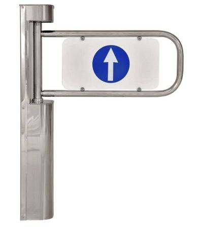 Калитка электромеханическая двухсторонняя Ростов-Дон К32Д-01 НЕРЖ (без дуги)