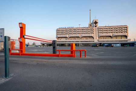 Выездная двухуровневая стойка АП-ПРО 02-2У Бизнес