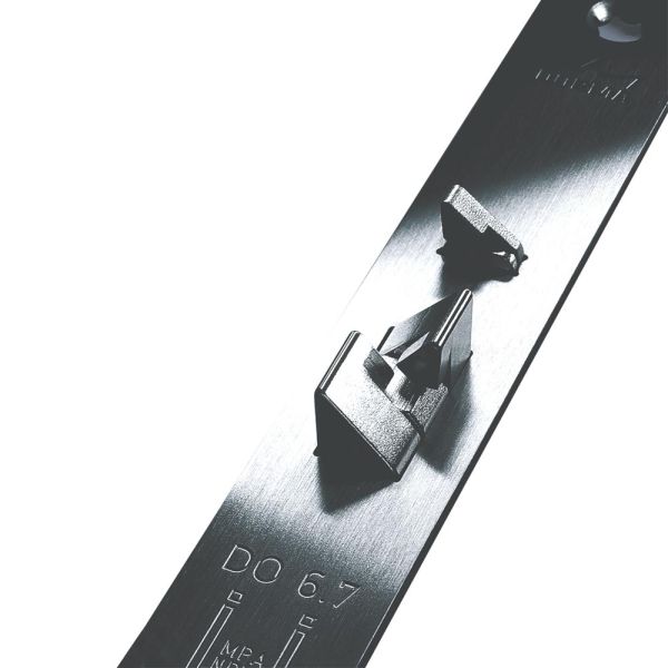 Электромеханический замок dormakaba SVZ 6248 антипаника, для сплошных дверей без притвора, лицевая планка 235х24