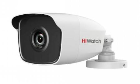 Уличная HD-TVI видеокамера HiWatch DS-T120 (3.6 мм) с EXIR-подсветкой до 40м