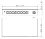 Неуправляемый POE коммутатор 9-портовый Dahua DH-PFS3009-8ET1GT-96