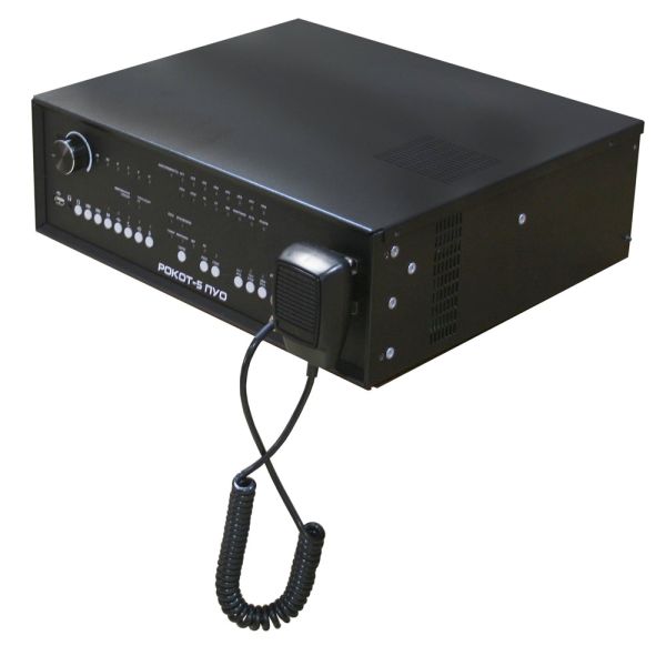 Прибор Рокот-5 ПУО-100 управления системой речевого пожарного оповещения