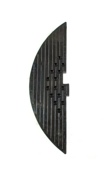 Искусственная дорожная неровность ИДН-900-2 с усиленным креплением (концевой элемент9