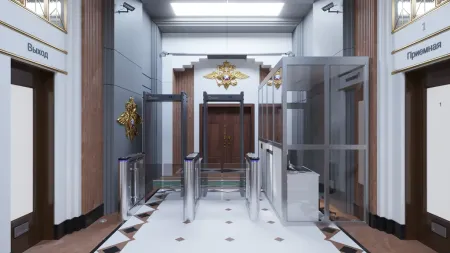 Арочный металлодетектор Блокпост PC Vx 4800 (48/32/16), IP65, серии Матрёшка