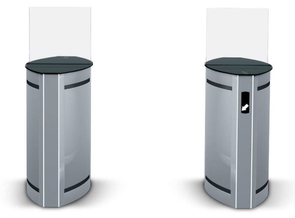 Турникет PERCo ST-02.900 "Скоростной проход" с раздвижными створками (ширина прохода 900 мм)