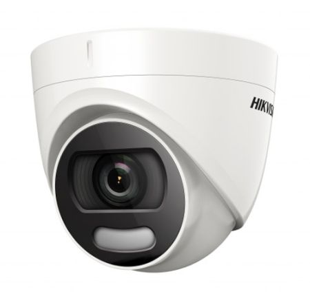 Уличная EyeBall HD-TVI видеокамера 5Мп ColorVu HikVision DS-2CE72HFT-F28 (2.8 мм) с LED подсветкой до 20 м