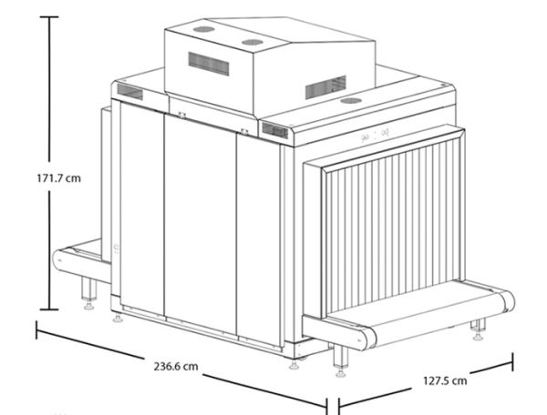 Рентгенотелевизионный интроскоп Astrophysics XIS-1080D