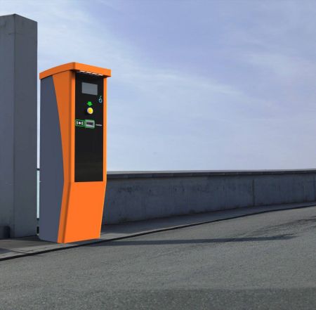 Въездная стойка ParkStyle PS-В2 (стандарт) на билетах