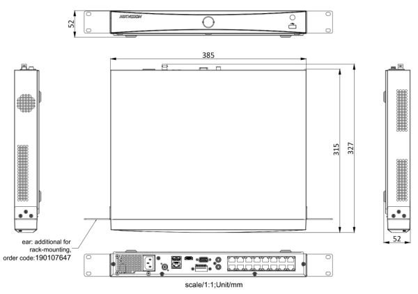 16-канальный сетевой PoE видеорегистратор HikVision DS-7616NXI-I2/16P/S(C) с AcuSense